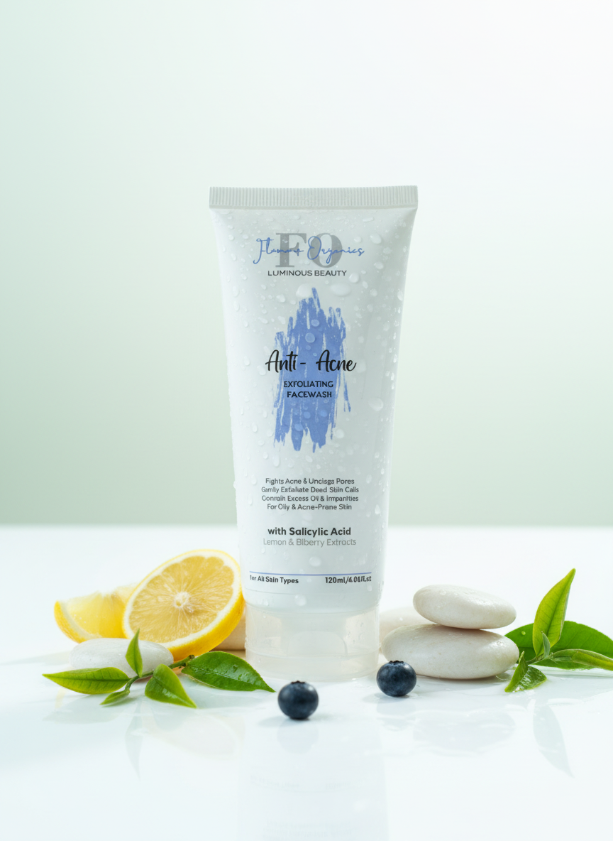Flammo Organics Anti Acne Face Wash
