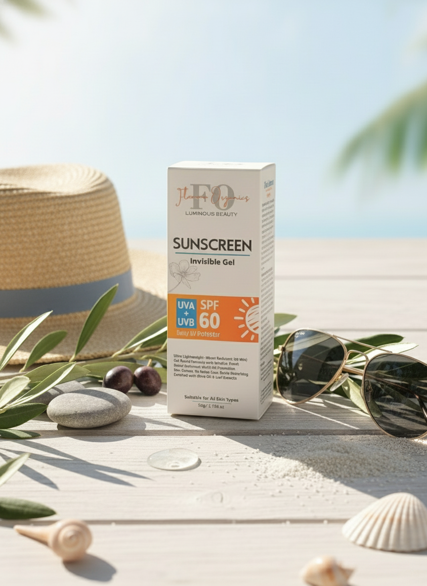 Flammo Organics SPF 60 Invisible Gel